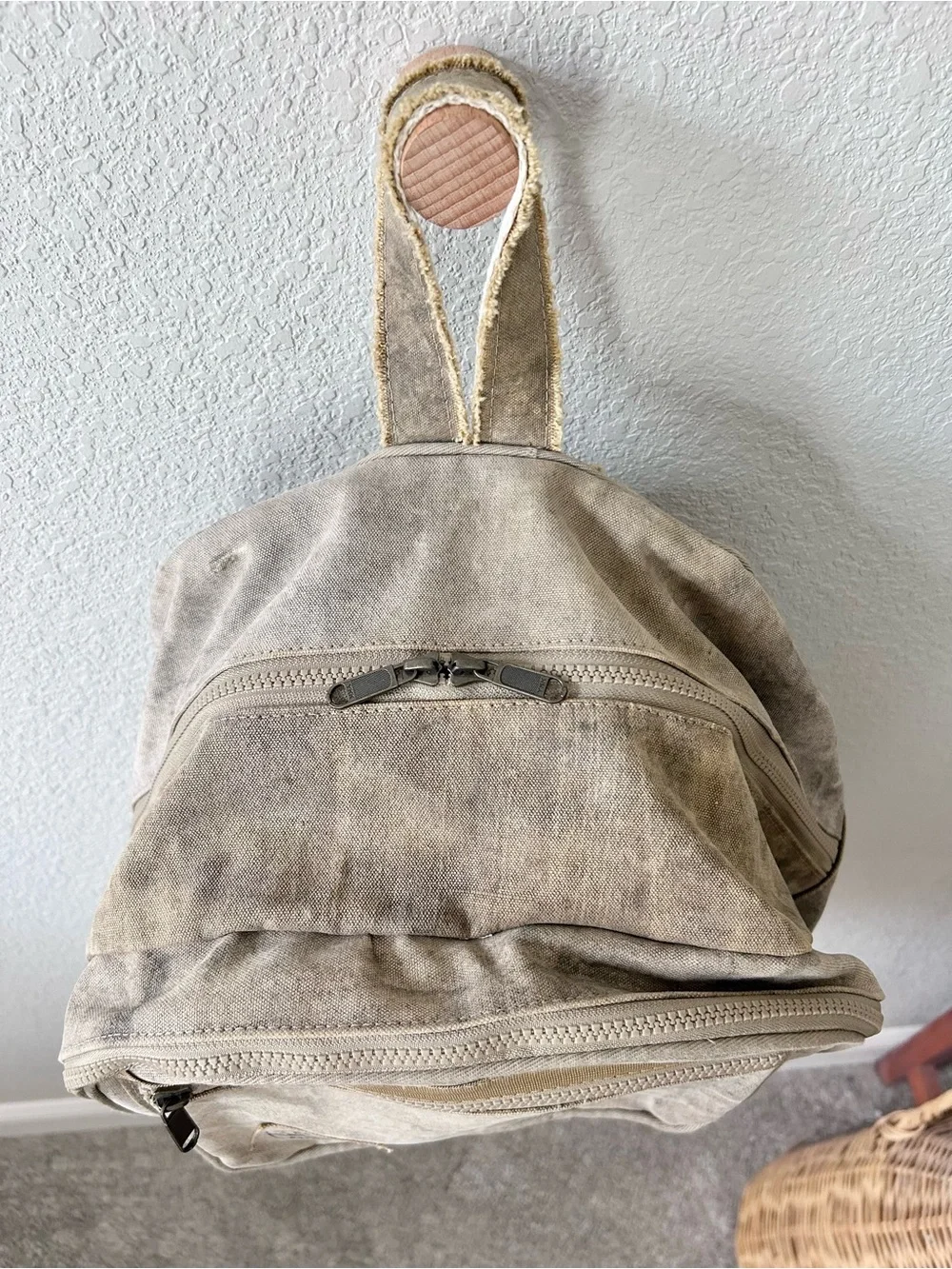 The Real Deal Belem Backpack, Brazil from 100% Canvas Recyled Tarps